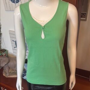 NWT northern reflections size small Green Sleeveless Top